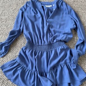 Amanda Uprichard Blue Dress XS